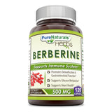 Pure Naturals Berberine 500 Mg 120 Capsules