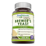Pure Naturals Brewer's Yeast 500 mg 120 Tablets