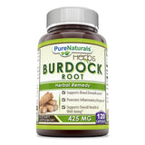 Pure Naturals Burdock Root 425 Mg 120 Capsules