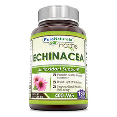 Pure Naturals Echinacea 400 Mg 180 Capsules