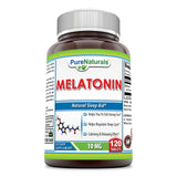 Pure Naturals Melatonin 10 Mg 120 Tablets
