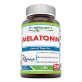 Pure Naturals Melatonin Dietary Supplement 1 Mg 240 Tablets