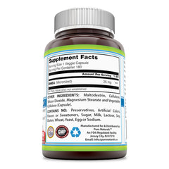 Pure Naturals DHEA Micronized 25 mg 180 Capsules