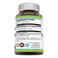 Pure Naturals Nattokinase 100 Mg 270 Veggie Capsules