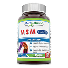 Pure Naturals OptiMSM 1500 Mg 180 Tablets