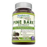 Pure Naturals Pine Bark Extract 100 Mg 120 Veggie Capsules