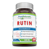 Pure Naturals Rutin 500 Mg 200 Tablets