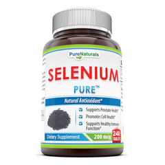 Pure Naturals Selenium 200 Mcg 240 Tablets