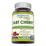 Pure Naturals Tart Cherry Extract 1200 Mg 120 Capsules