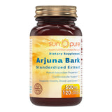 Sun Pure Arjuna Bark Extract 500 Mg 120 Veggie Capsules