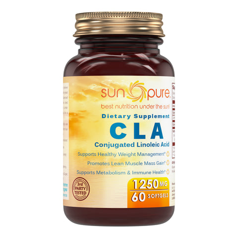 Sun Pure CLA 1250 Mg 60 Softgels
