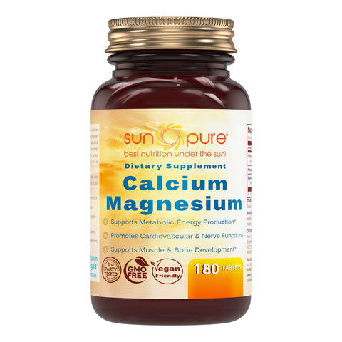 Sun Pure Premium Calcium Magnesium 180 Tablets