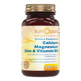 Sun Pure Calcium Magnesium Zinc 300 Tablets