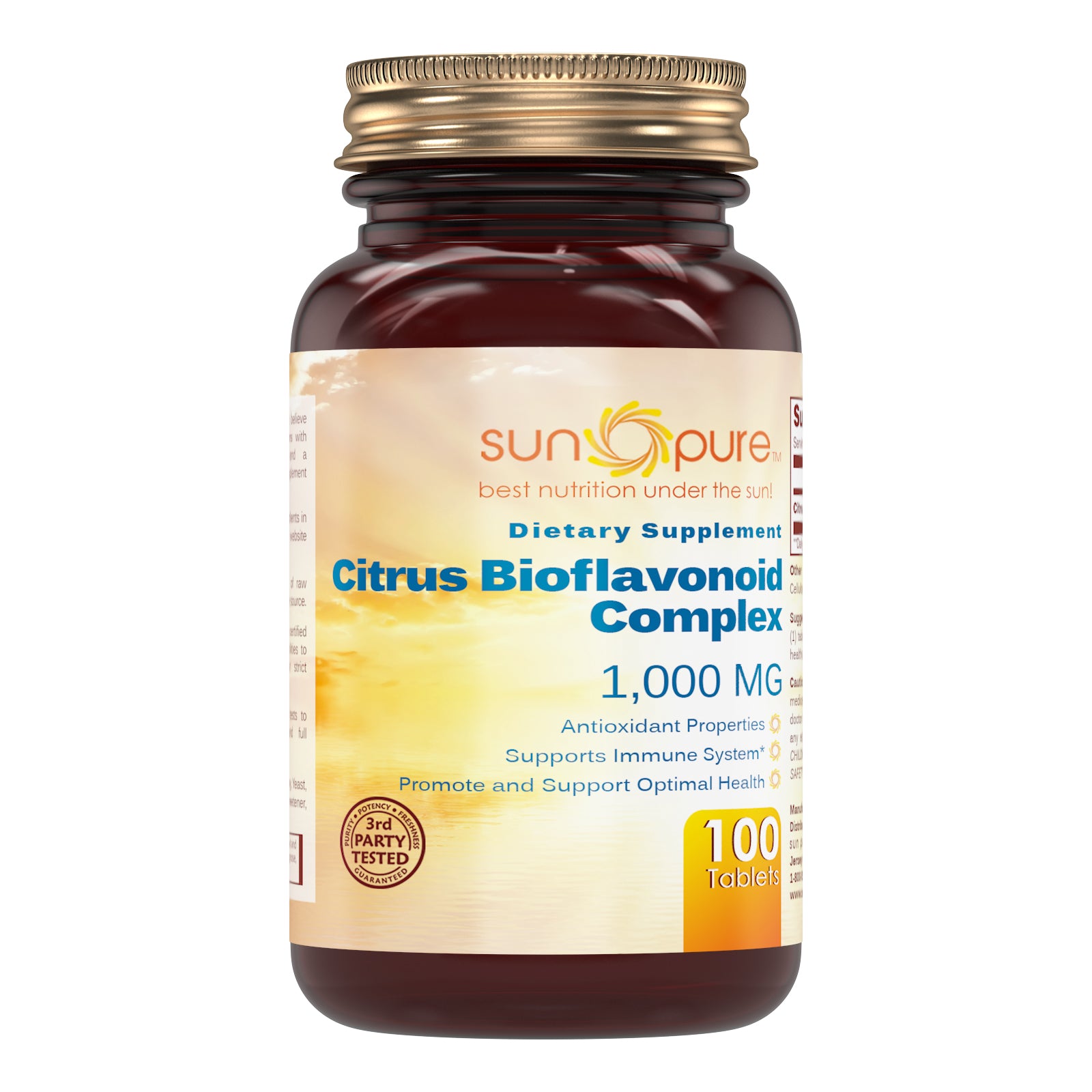 Citrus bioflavonoids and sun protection