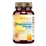 Sun Pure Magnesium Citrate 200 Mg 120 Tablets