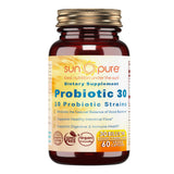 Sun Pure Probiotic 30 Billion 10 Strains 60 Veggie Capsules