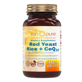 Sun Pure Red Yeast Rice + CoQ10 650 Mg 60 Veggie Capsules
