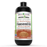 Amazing Nutrition Amazing Omega Flaxseed Oil Dietary Supplement 16 Fl Oz. 