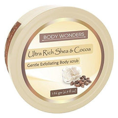 Body Wonders Body Scrub Ultra Rich Shea And Cocoa 196 Gm (6.9 Fl Oz)