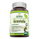 Herbal Secrets Graviola 650 Mg 120 Capsules