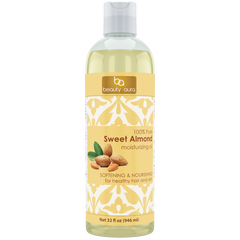 Beauty Aura Sweet Almond Oil 32 Fl Oz (946 Ml)